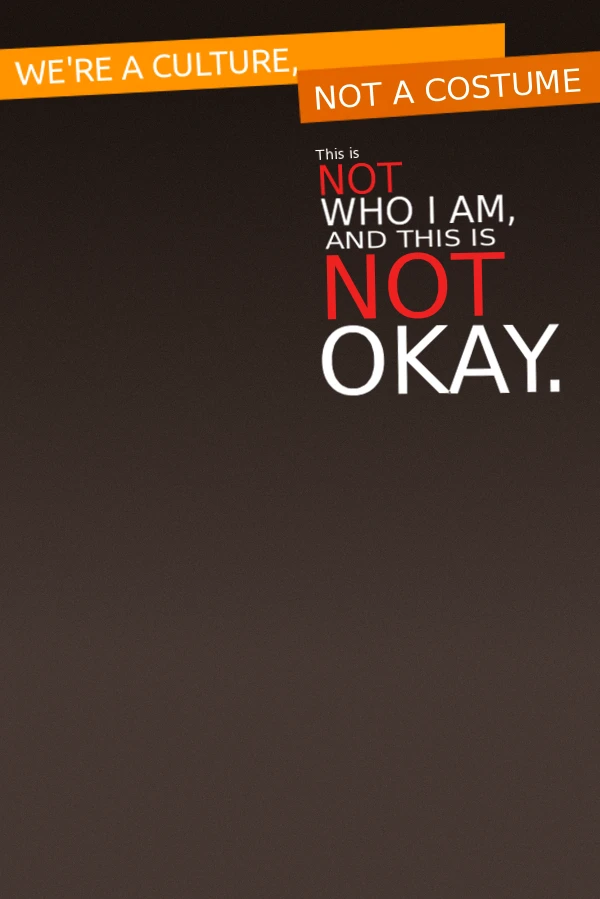 We're a Culture, Not a Costume