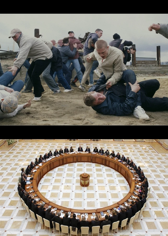 Men Discussing Things