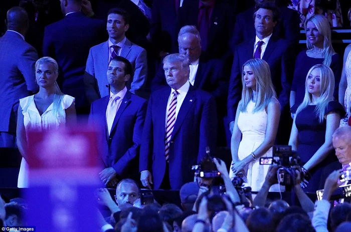 Donald Trump and Family Reaction to Ted Cruz at RNC