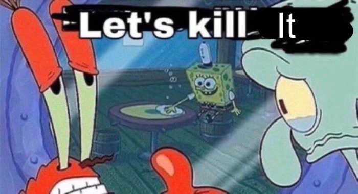 Let's Kill Him Reaction Image