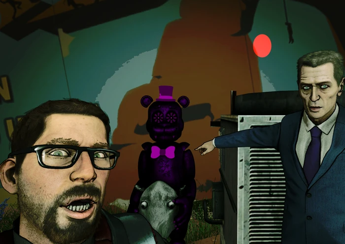 Two Soyjaks Pointing