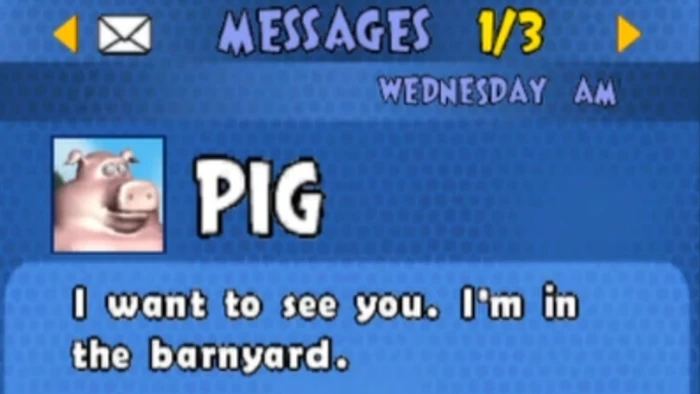 Pig I Want to See You I'm In the Barnyard