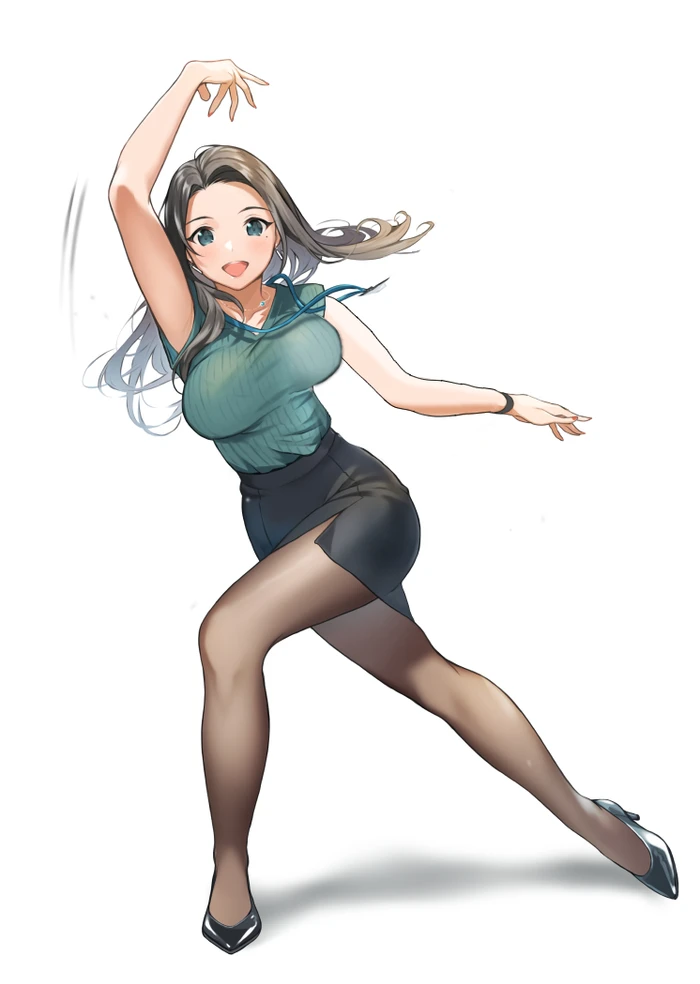 Anime Girl Throwing Things