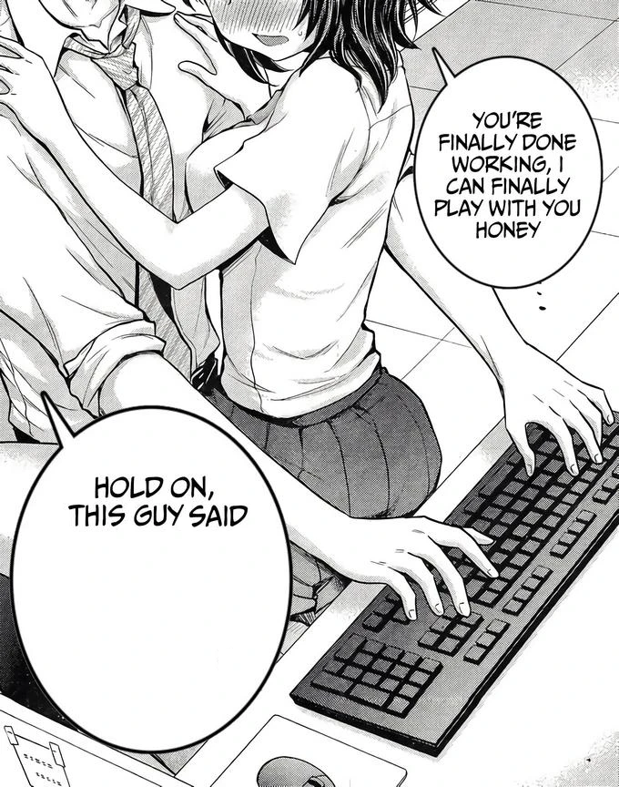 Baby Can You Touch Me Already Template #1