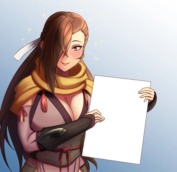 Kagero excited to show you her art