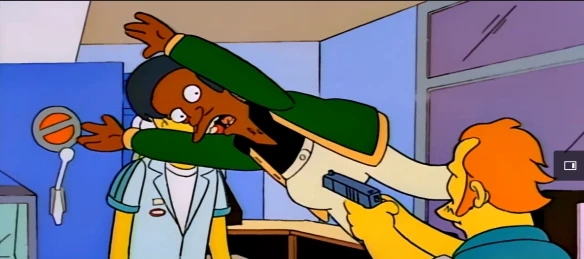 Apu Takes A Bullet